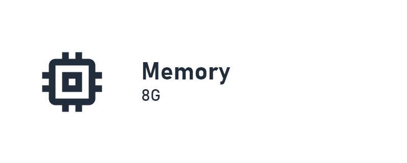 Technical Specification - Memory 8GB
